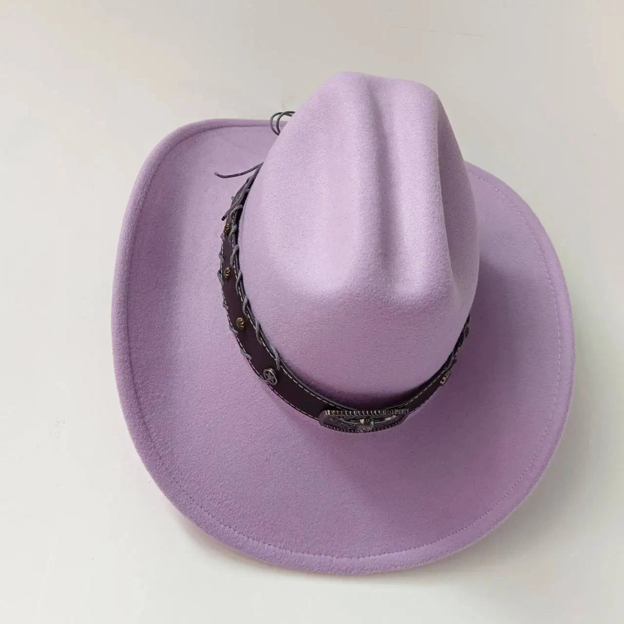 Wide Brim Western Cowboy Hat - ShopEbonyMonique
