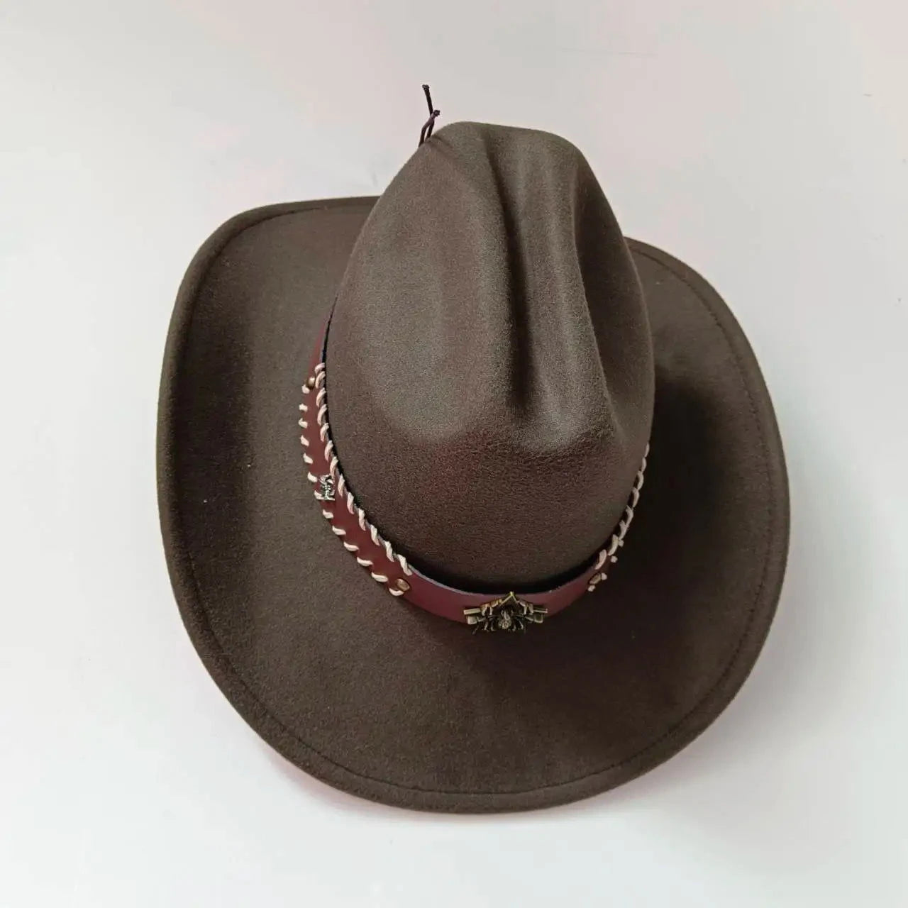 Wide Brim Western Cowboy Hat - ShopEbonyMonique