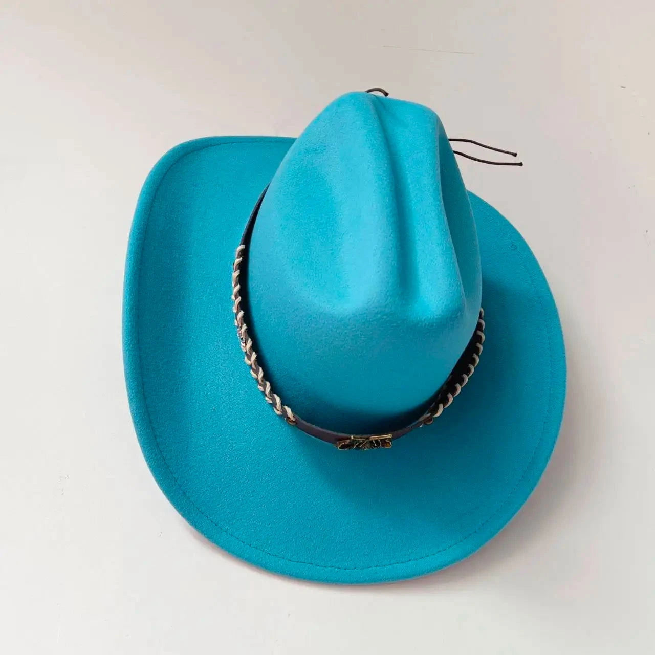 Wide Brim Western Cowboy Hat - ShopEbonyMonique