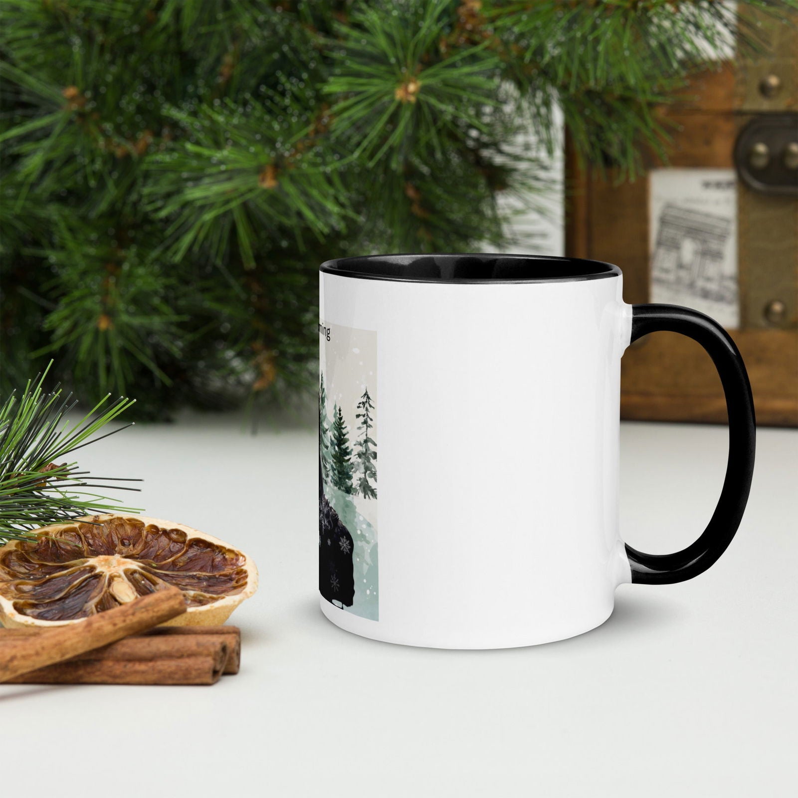 Winter Is Coming Mug with Color Inside - ShopEbonyMonique