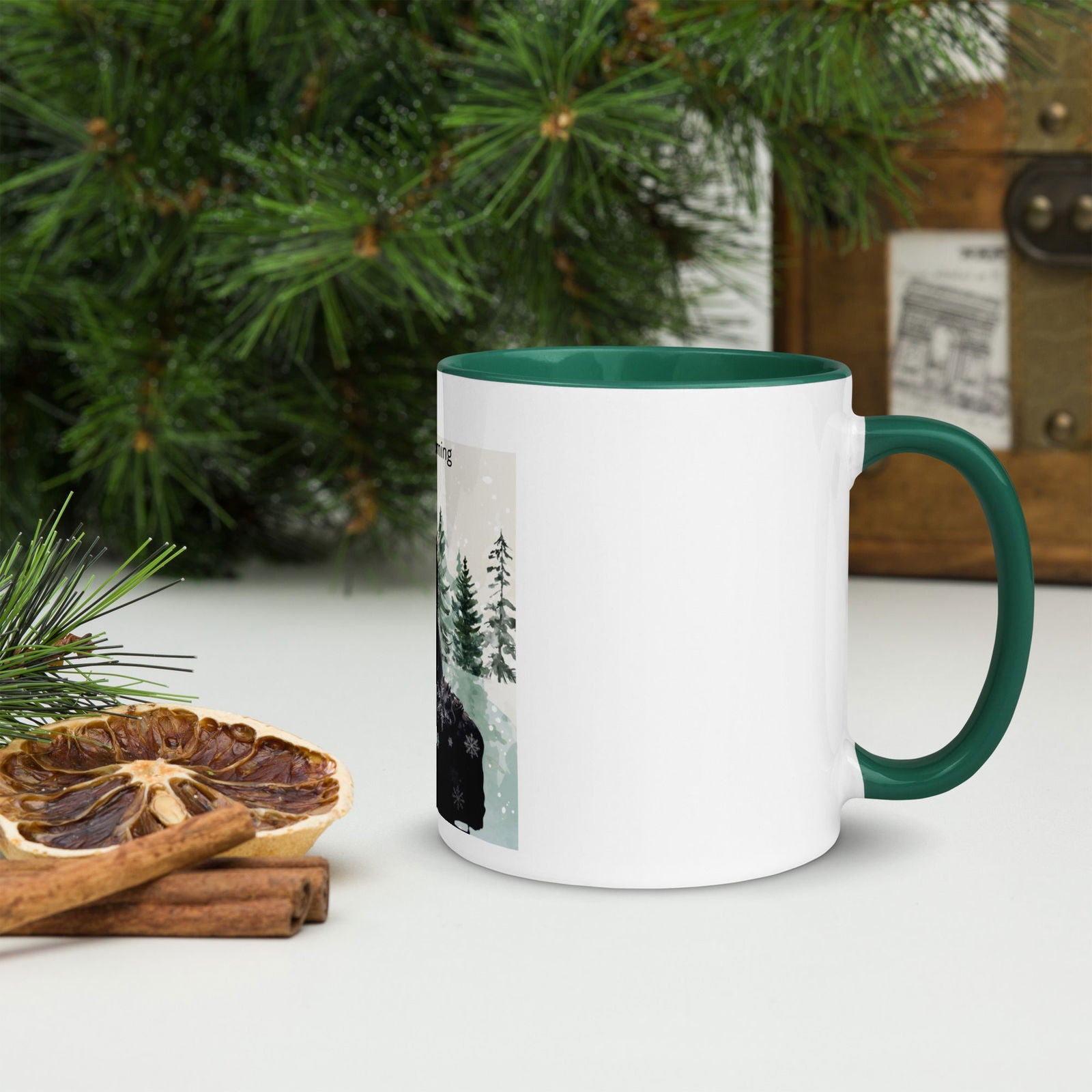 Winter Is Coming Mug with Color Inside - ShopEbonyMonique