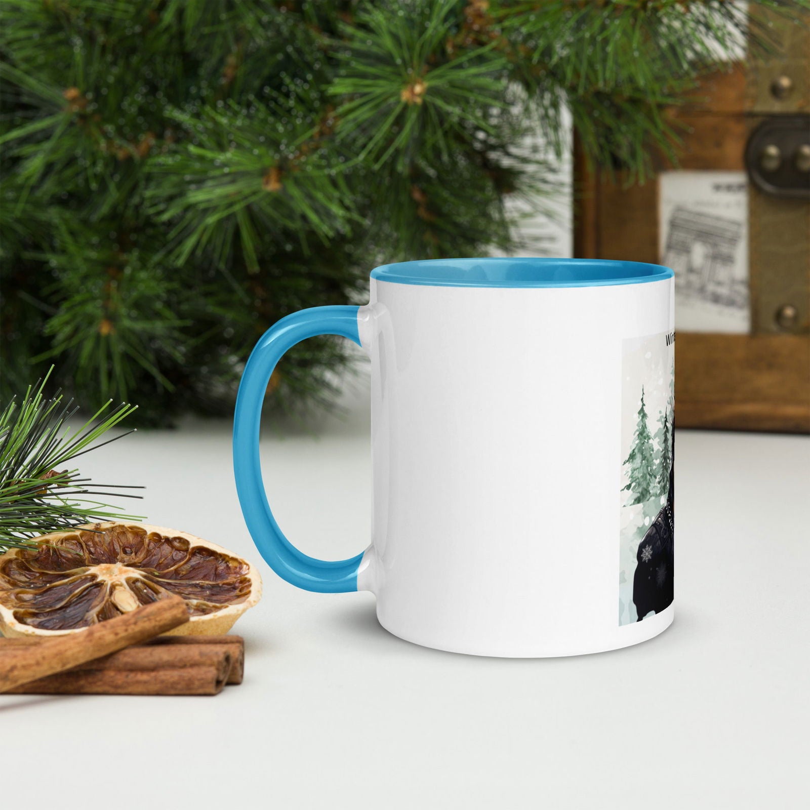 Winter Is Coming Mug with Color Inside - ShopEbonyMonique