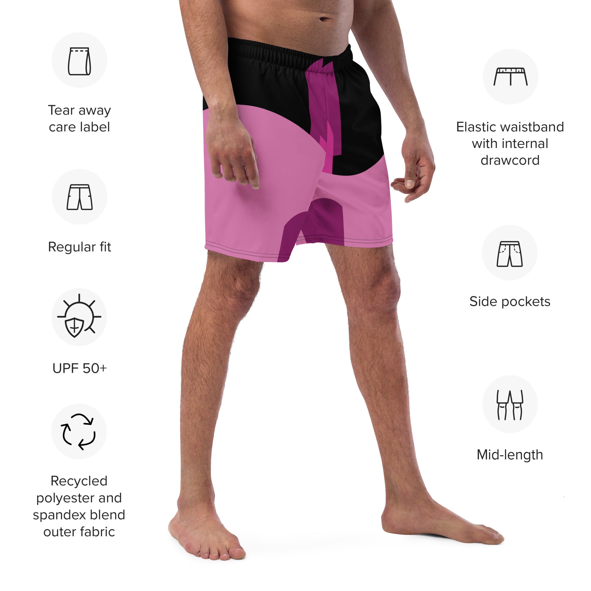 Slam Men's Swim Trunks - ShopEbonyMonique