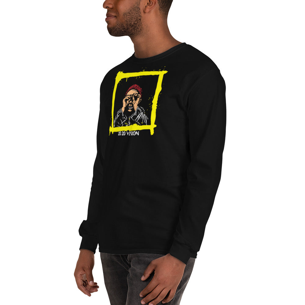 Vision Men’s Long Sleeve Shirt - ShopEbonyMonique
