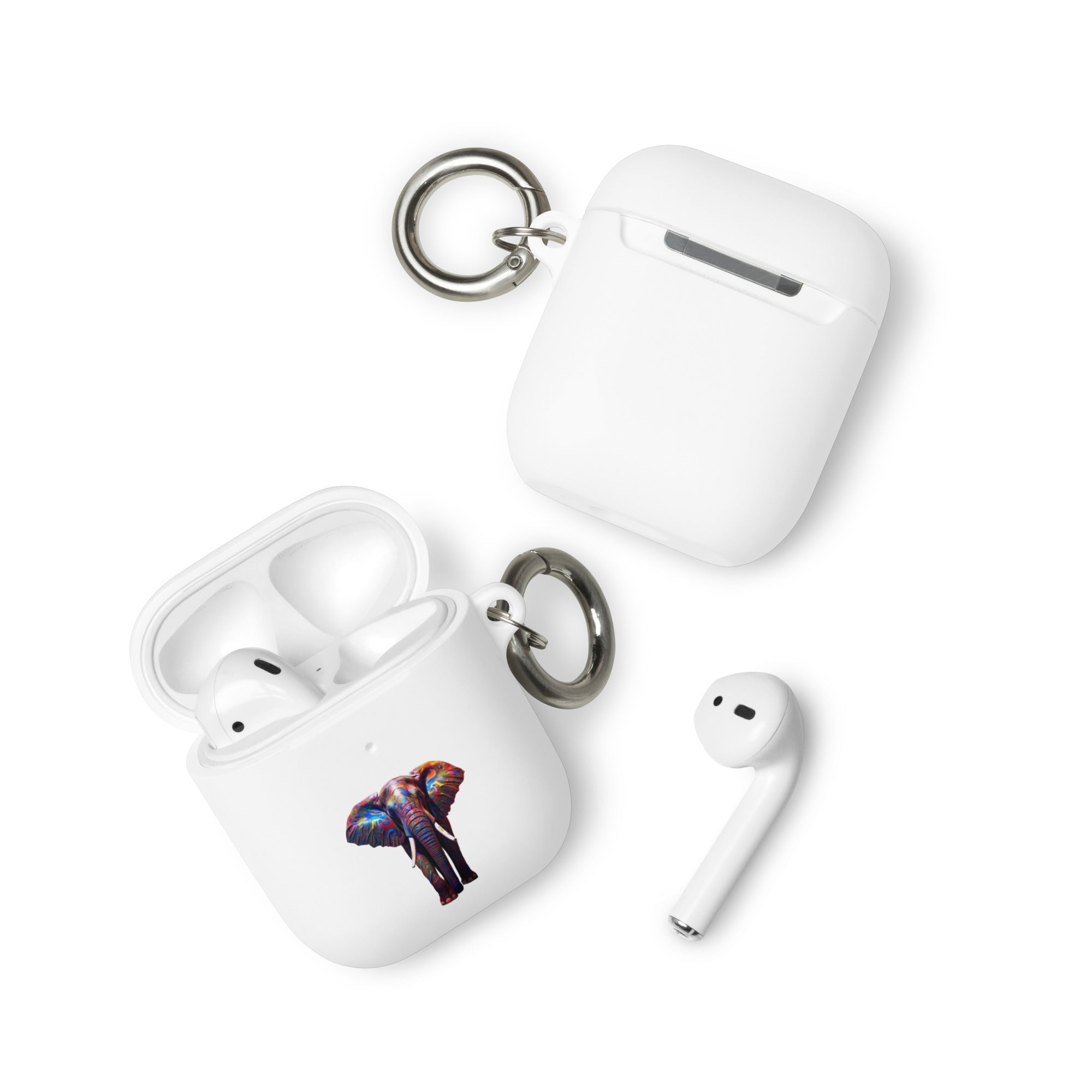 Elephant Lovers Rubber Case for AirPods® - ShopEbonyMonique