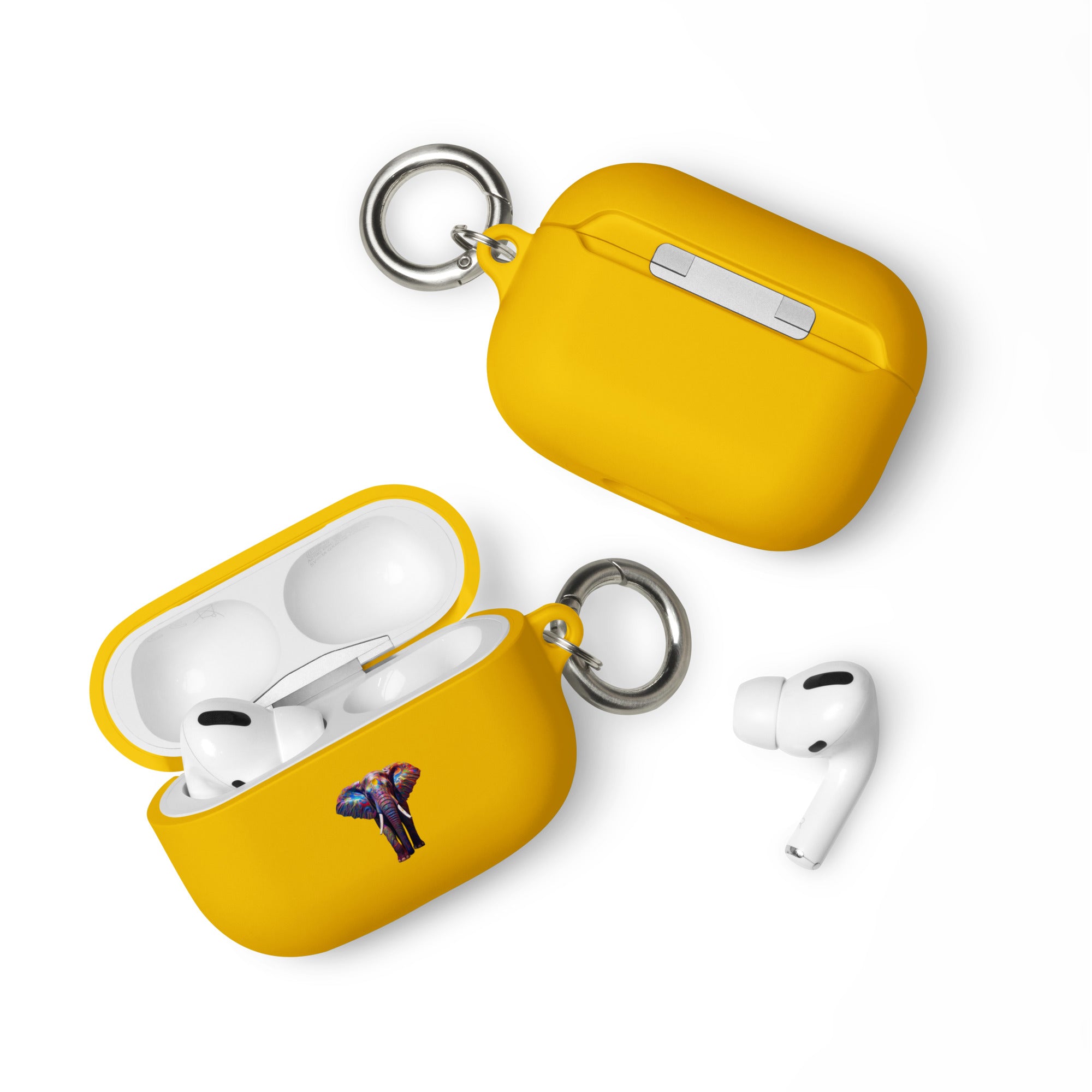 Elephant Lovers Rubber Case for AirPods® - ShopEbonyMonique