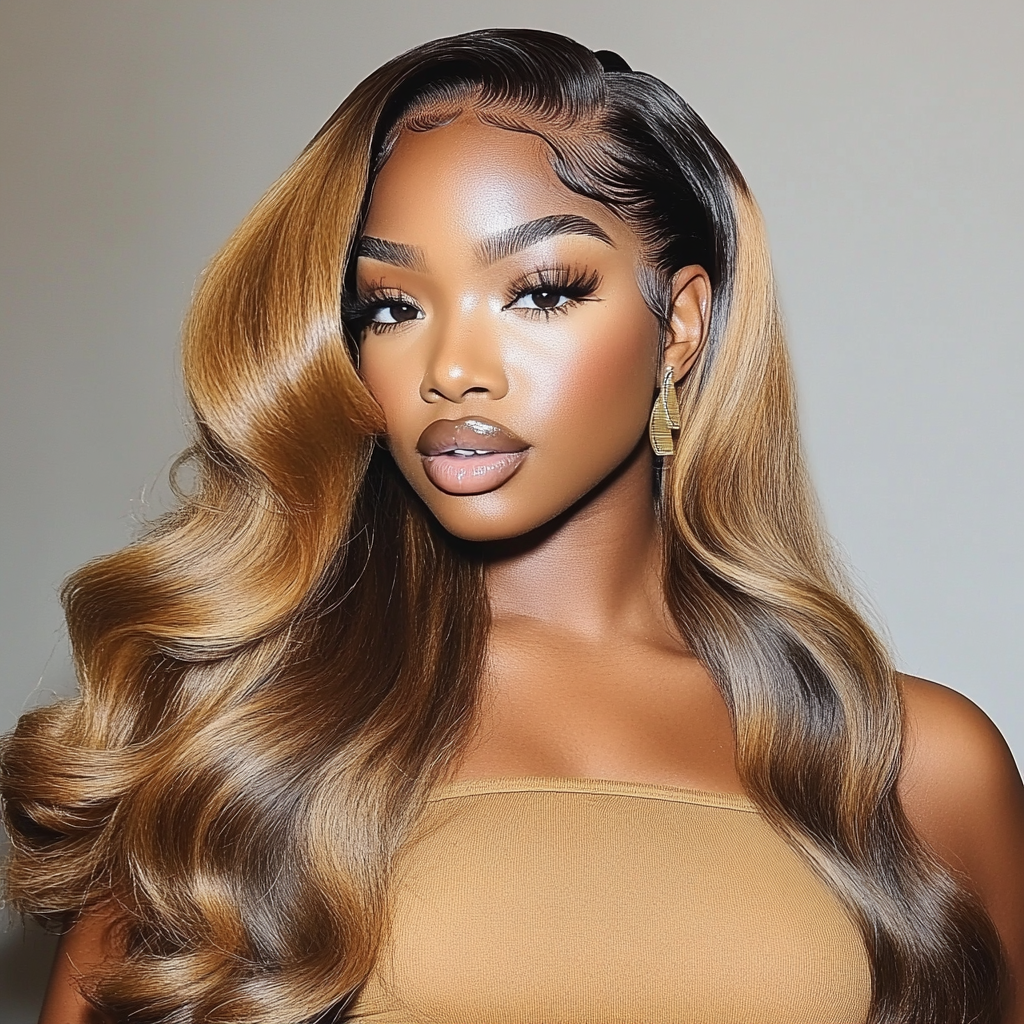 Honey Blonde Seamless Clip-In