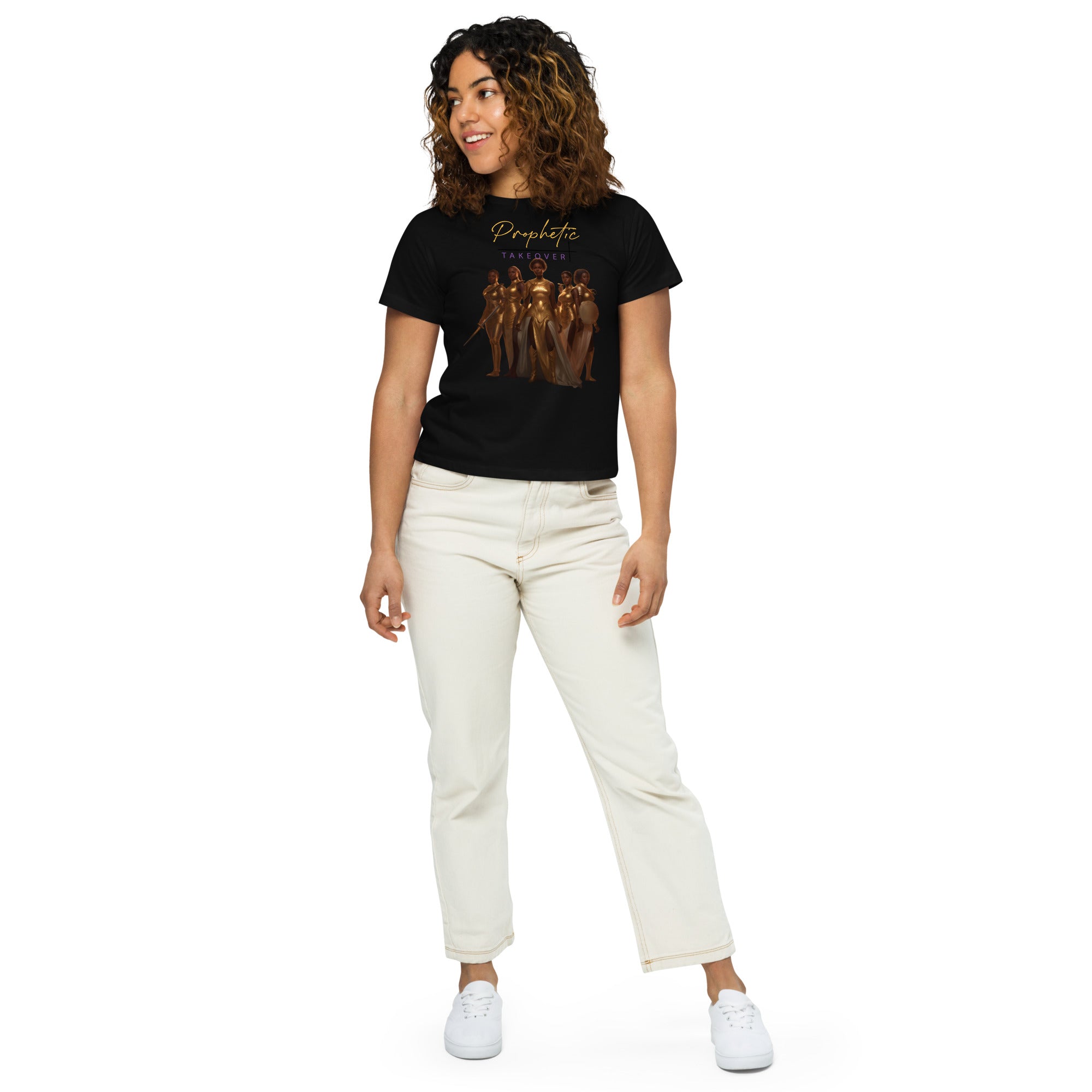 Prophetic Takeover Women’s high-waisted t-shirt - ShopEbonyMonique