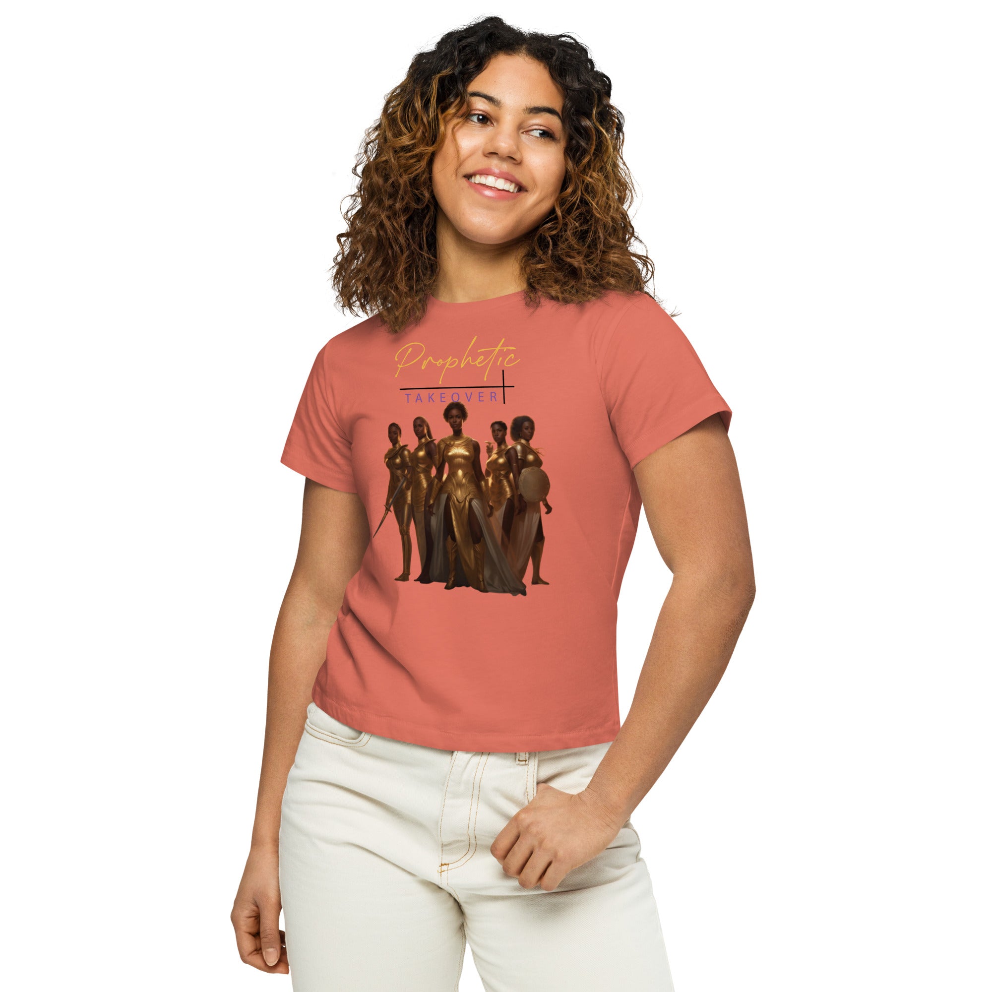Prophetic Takeover Women’s high-waisted t-shirt - ShopEbonyMonique