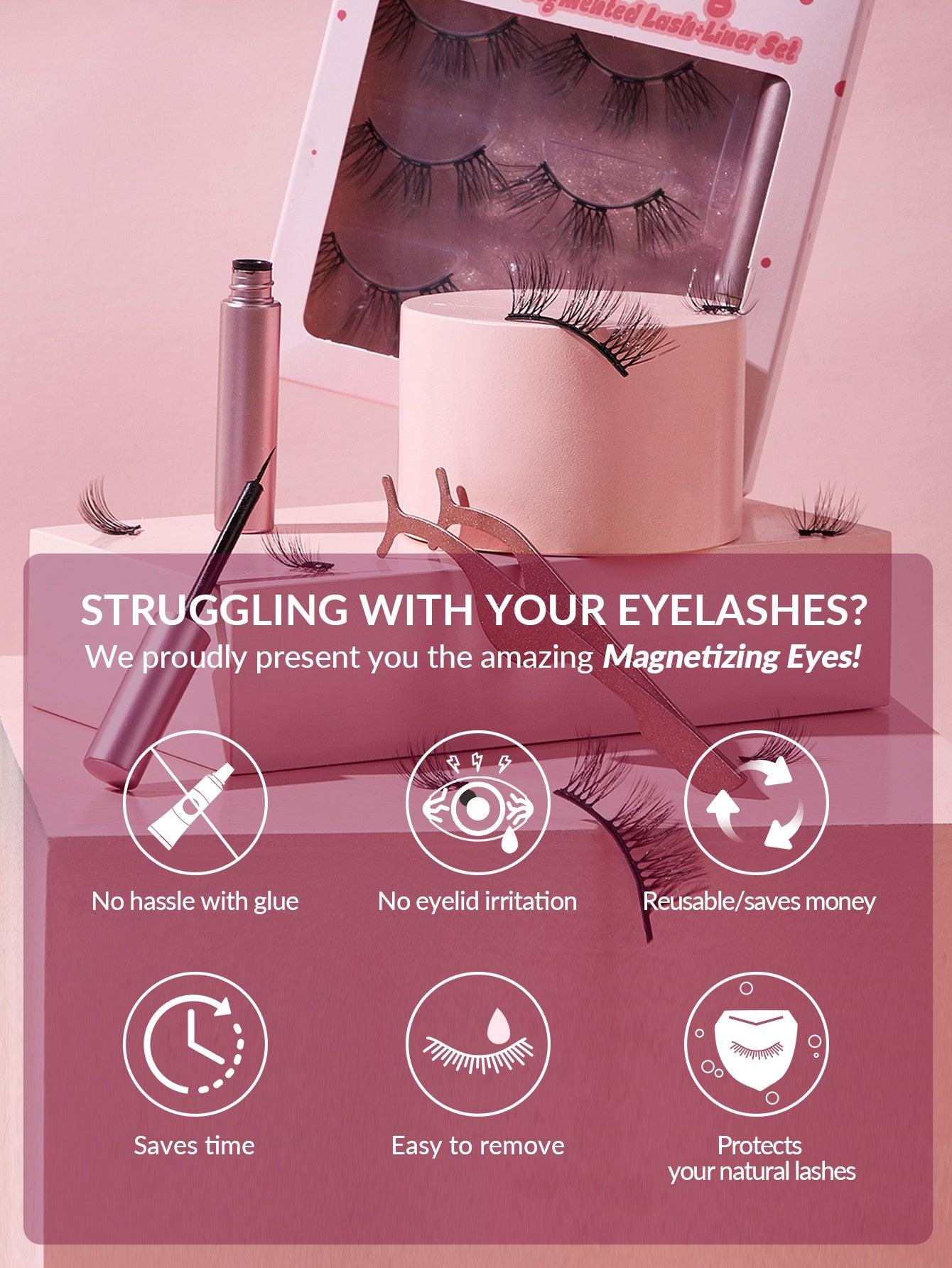 EM Magnetizing EyeLash + Liner Set - ShopEbonyMonique