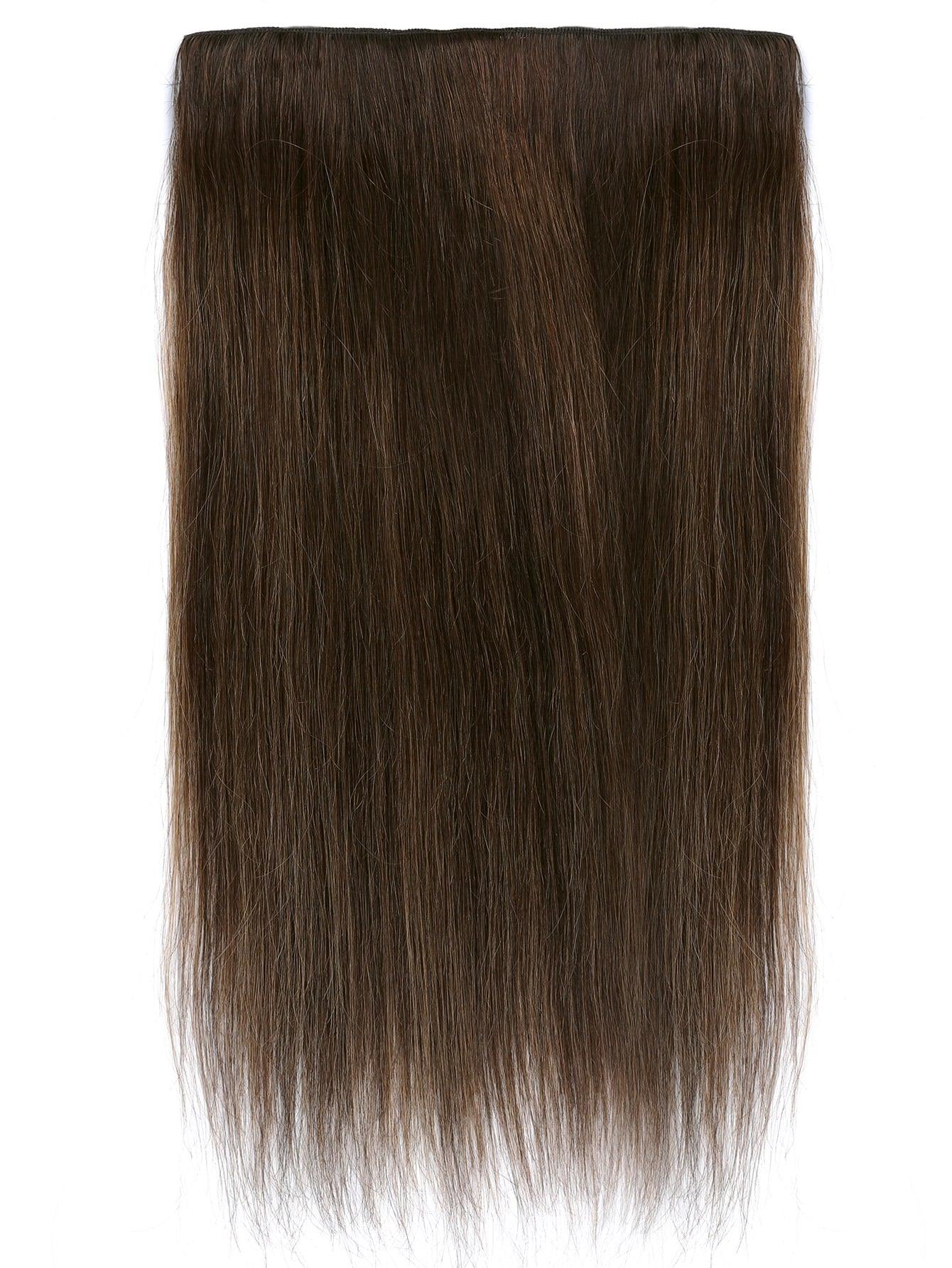 EM 8pcs Clip In Straight Human Hair - ShopEbonyMonique