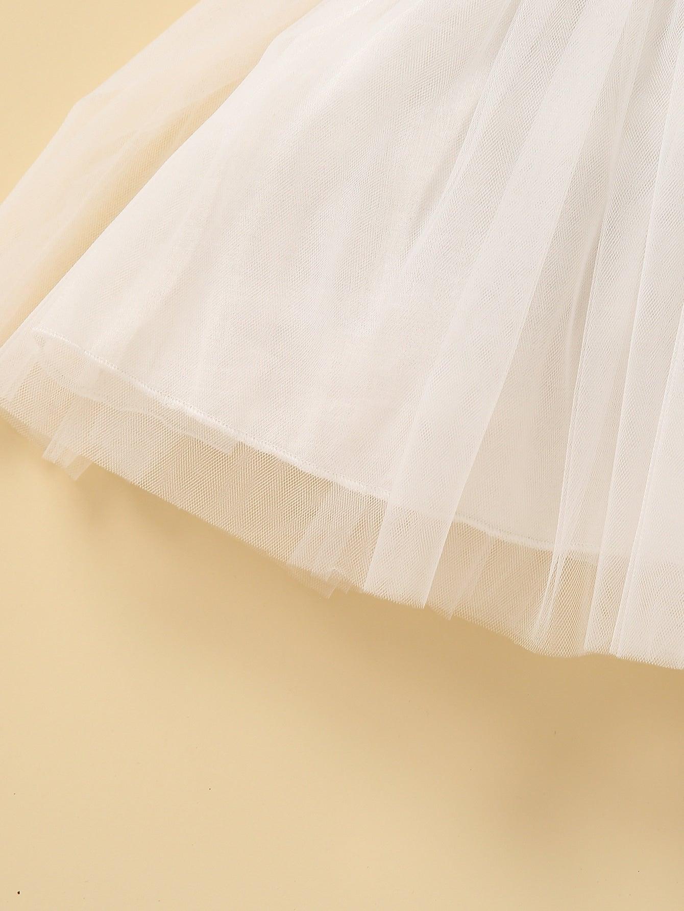 Ke'mora Baby Mesh Hem Dress - ShopEbonyMonique