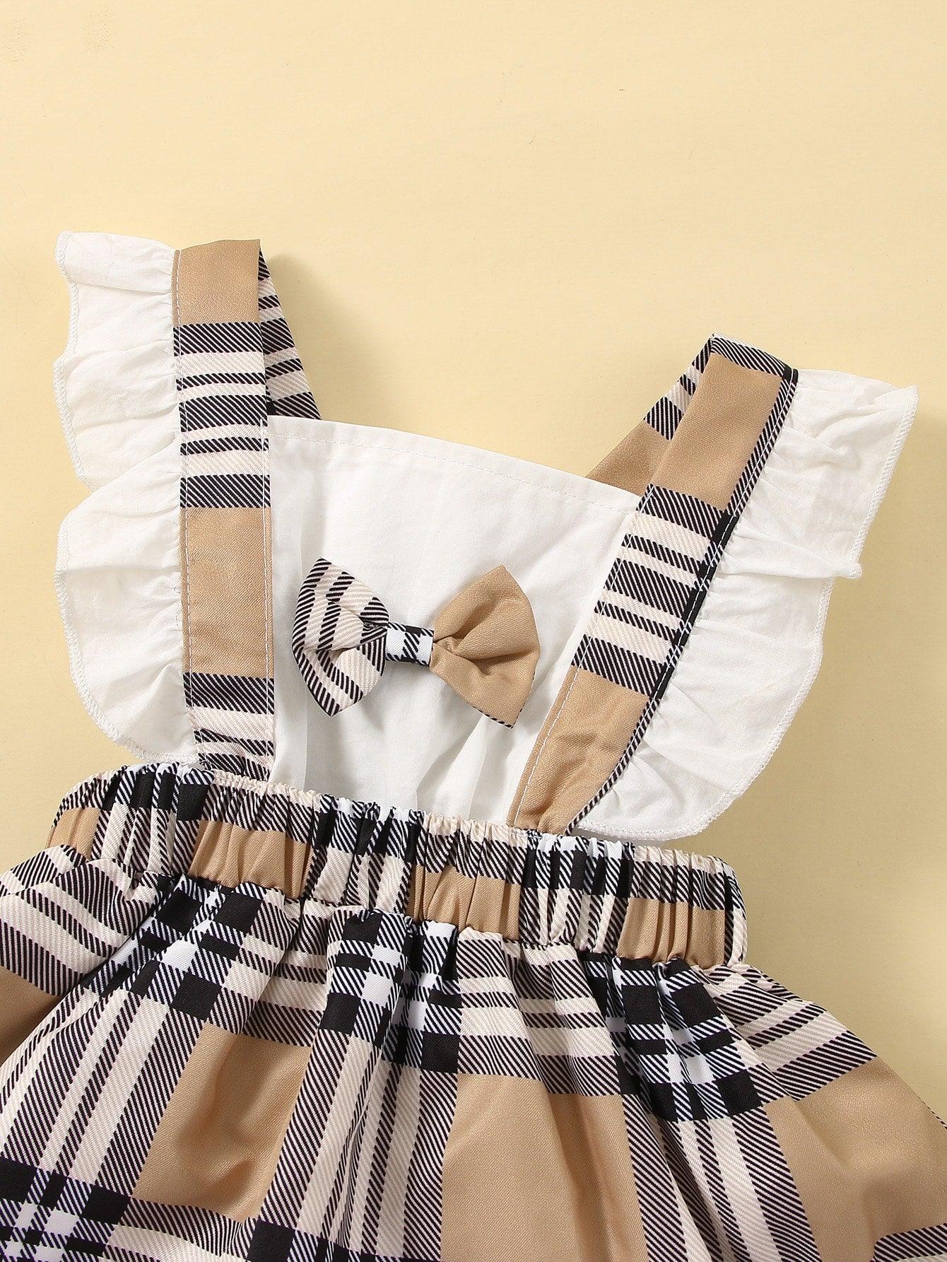 Ke'mora Baby Plaid Print Dress - ShopEbonyMonique