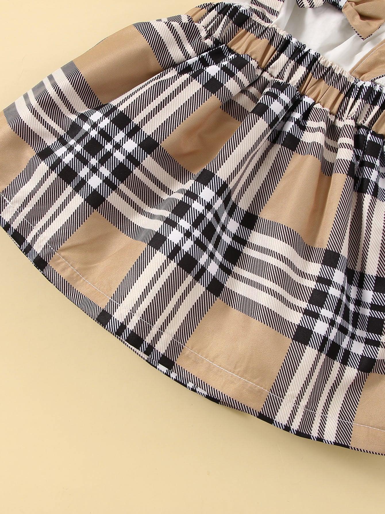 Ke'mora Baby Plaid Print Dress - ShopEbonyMonique