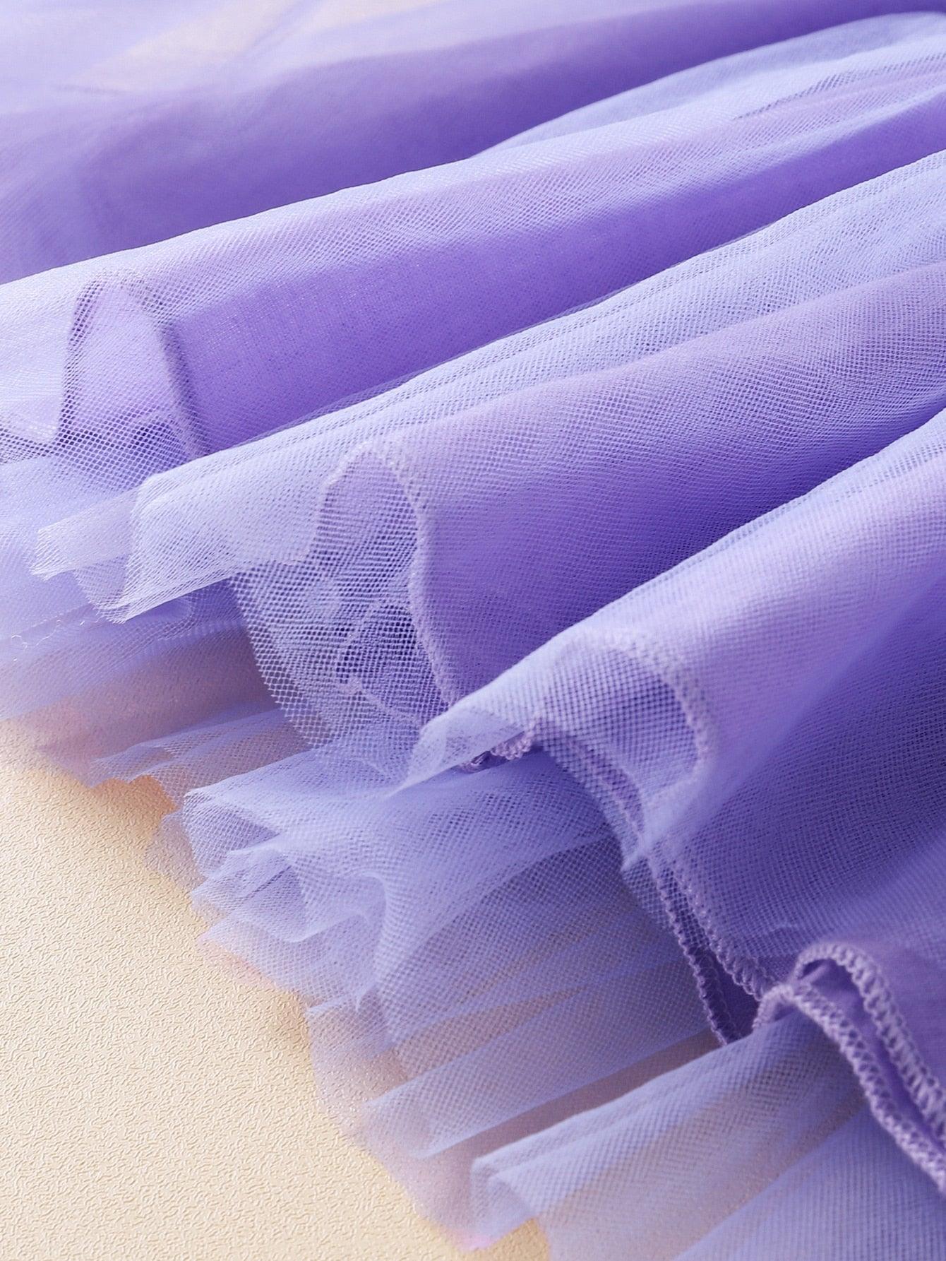 Ke'mora Baby Mesh Hem Dress - ShopEbonyMonique