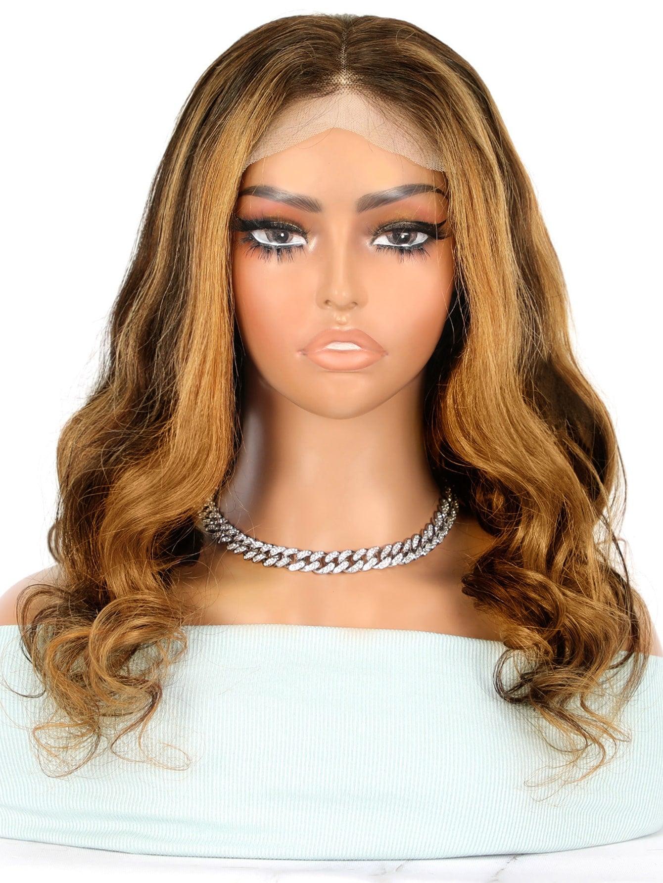 EM 5*5 Lace Front Bob Curly Human Hair Wig - ShopEbonyMonique