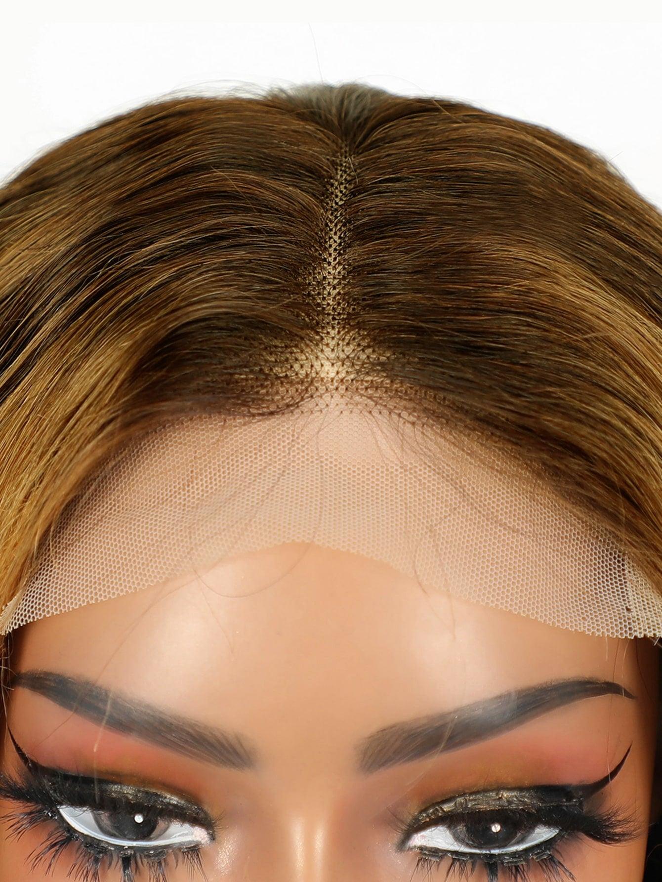 EM 5*5 Lace Front Bob Curly Human Hair Wig - ShopEbonyMonique