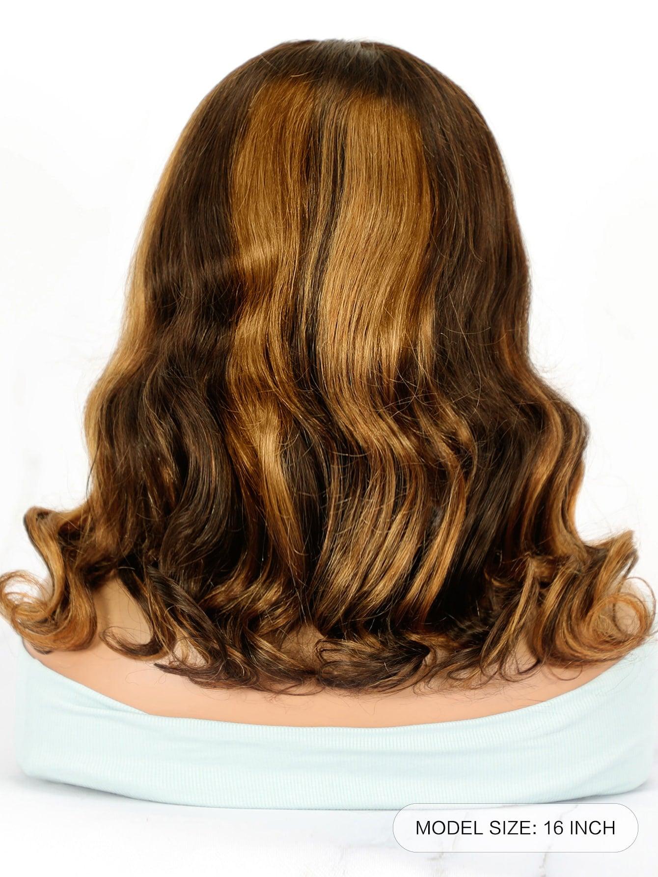 EM 5*5 Lace Front Bob Curly Human Hair Wig - ShopEbonyMonique