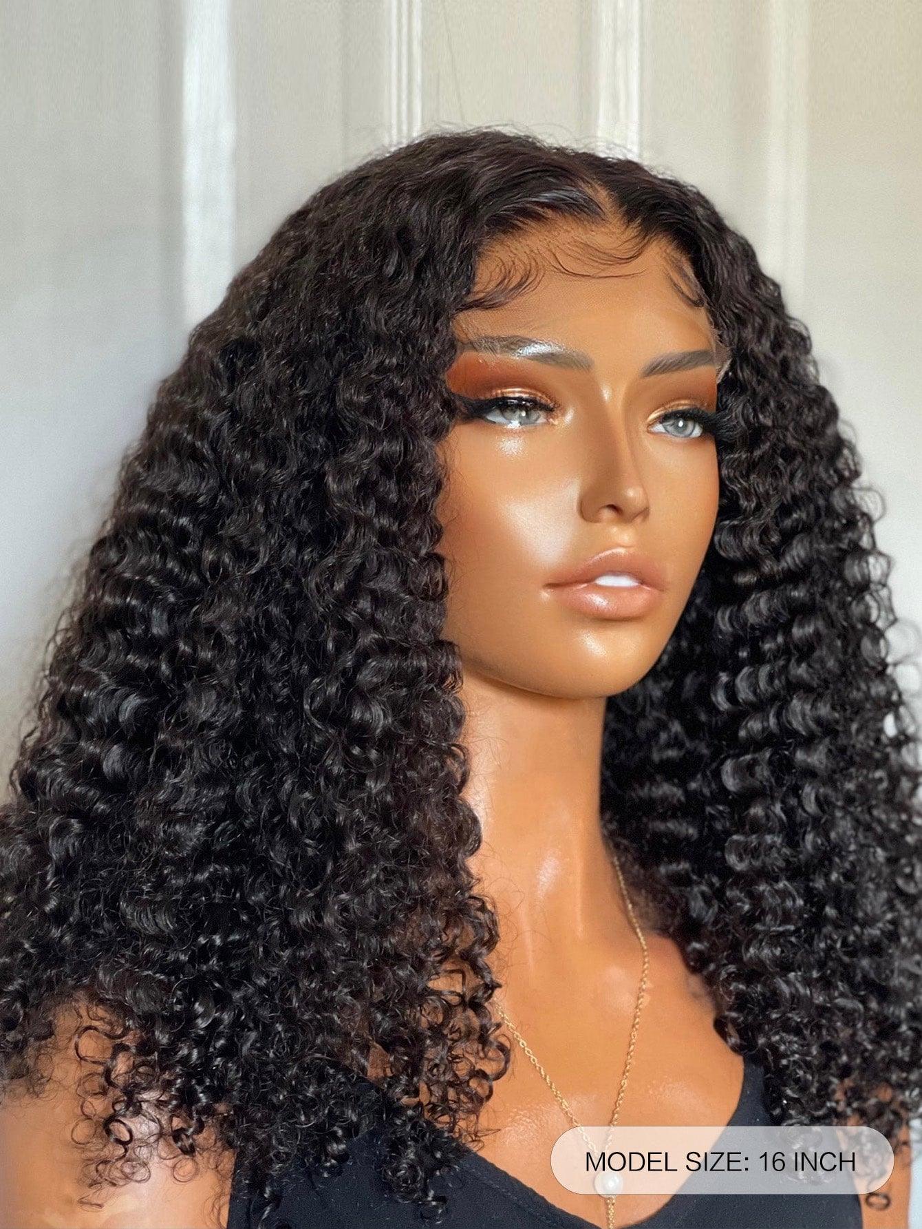 EM 13*4 Lace Front Curly Human Hair Wig - ShopEbonyMonique