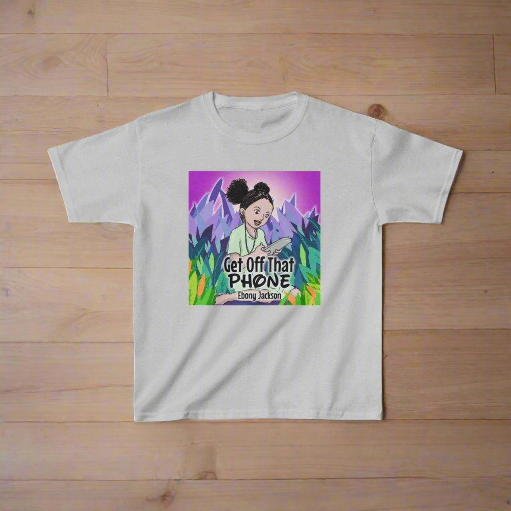 New Release "Get Off That Phone" Children's Book Heavy Cotton™ Tee - ShopEbonyMonique
