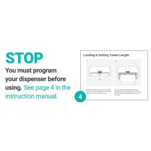 Innovia Automatic Paper Towel Dispenser. Touchless Technology. Works with Most Paper Towel Brands and Sizes. Dispenses The Number of Sheets You Need. White, Under Cabinet Mounted. - ShopEbonyMonique