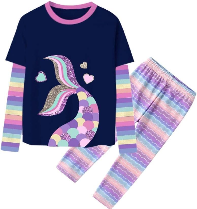 EM girls clothes toddler outfits - little kids shirts & leggings winter fashion clothing sets, cute birthday gifts - ShopEbonyMonique