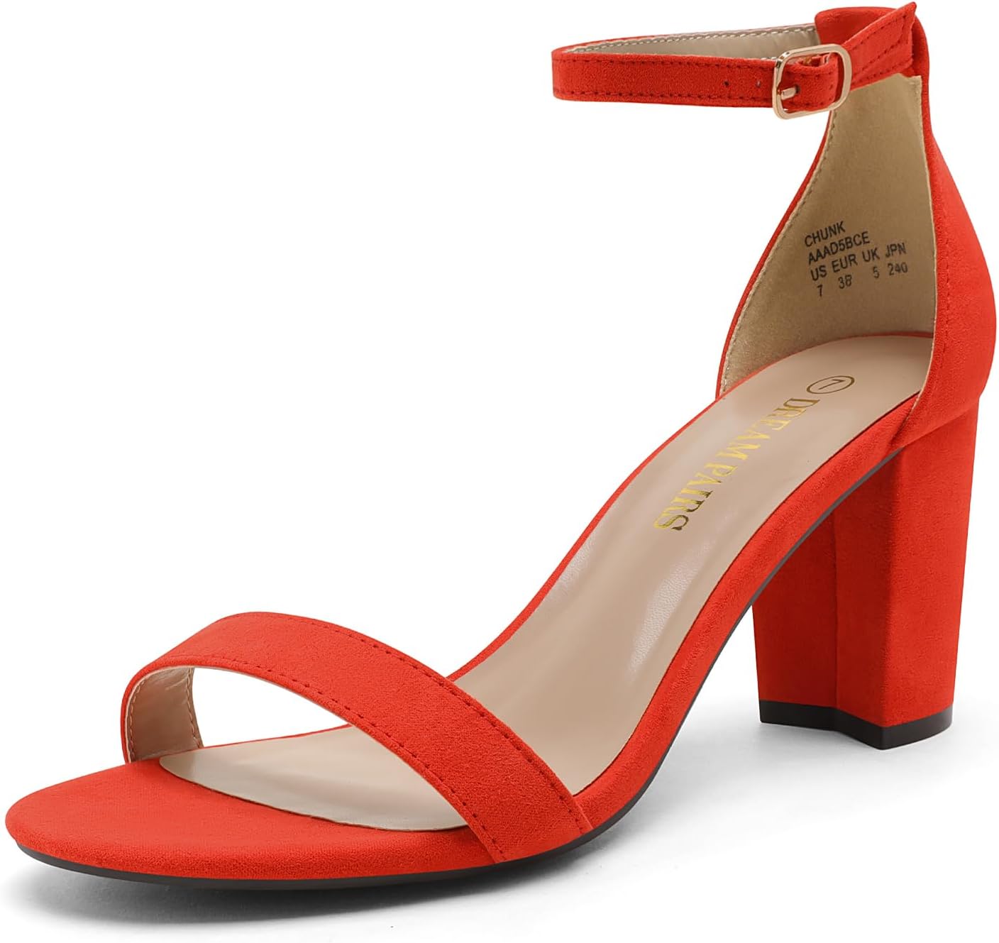 EM Women's Chunk Low Heel Pump - ShopEbonyMonique