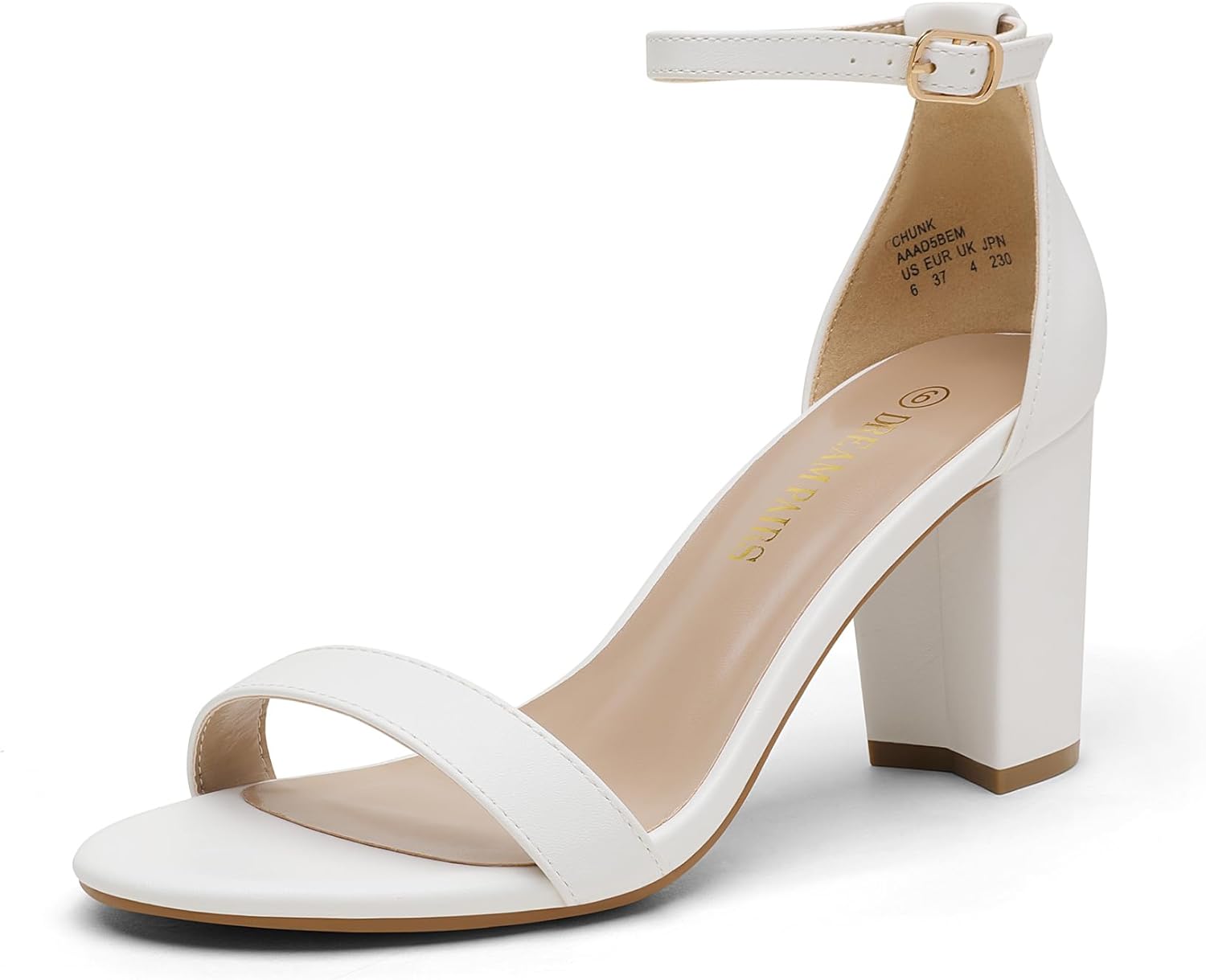 EM Women's Chunk Low Heel Pump - ShopEbonyMonique