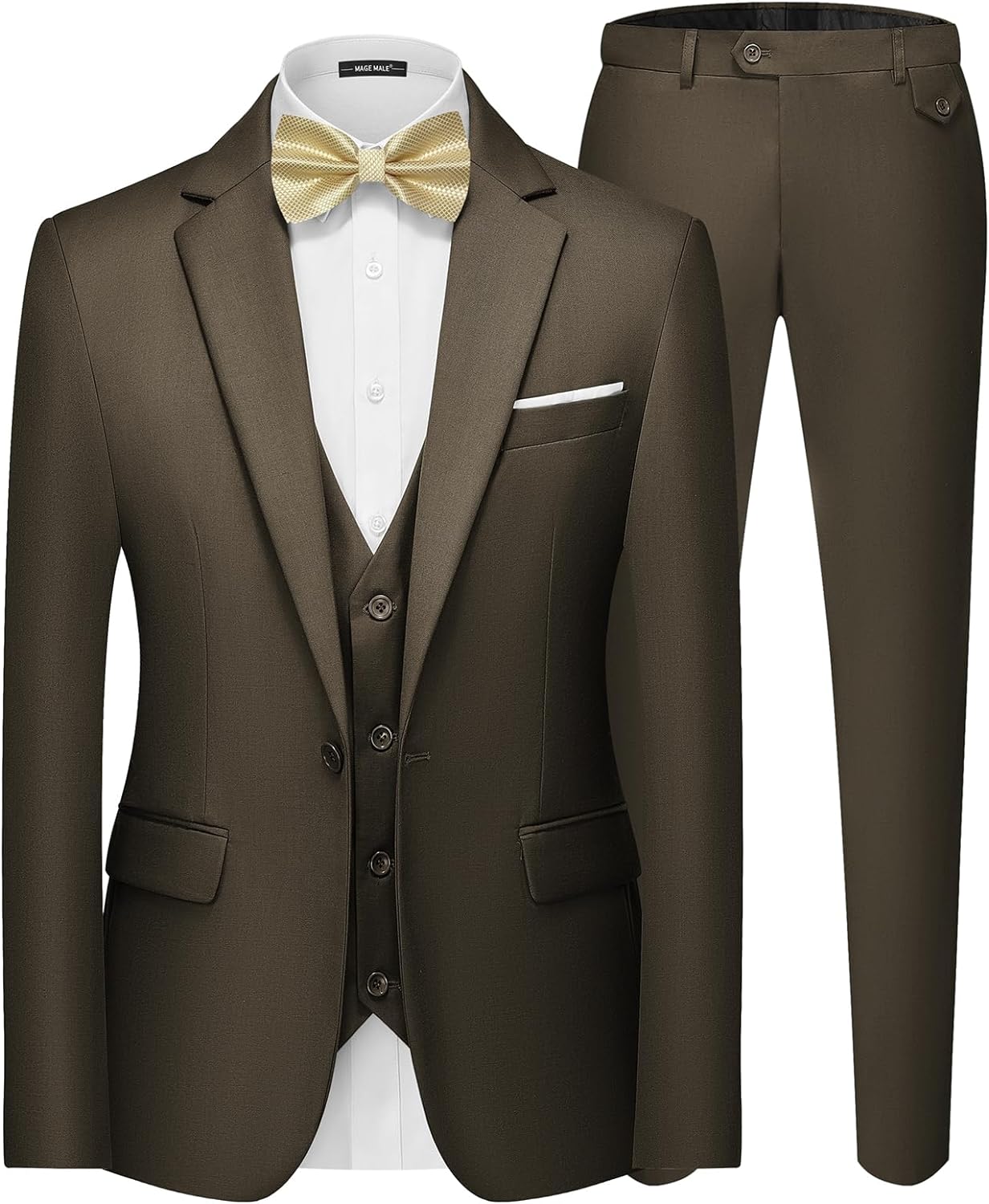EM Men's 3 Pieces Suit - ShopEbonyMonique