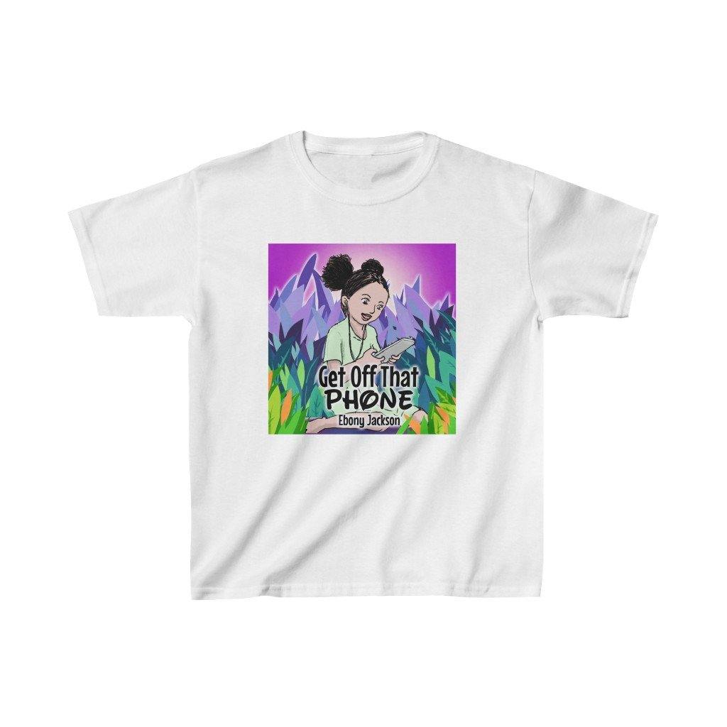 New Release "Get Off That Phone" Children's Book Heavy Cotton™ Tee - ShopEbonyMonique