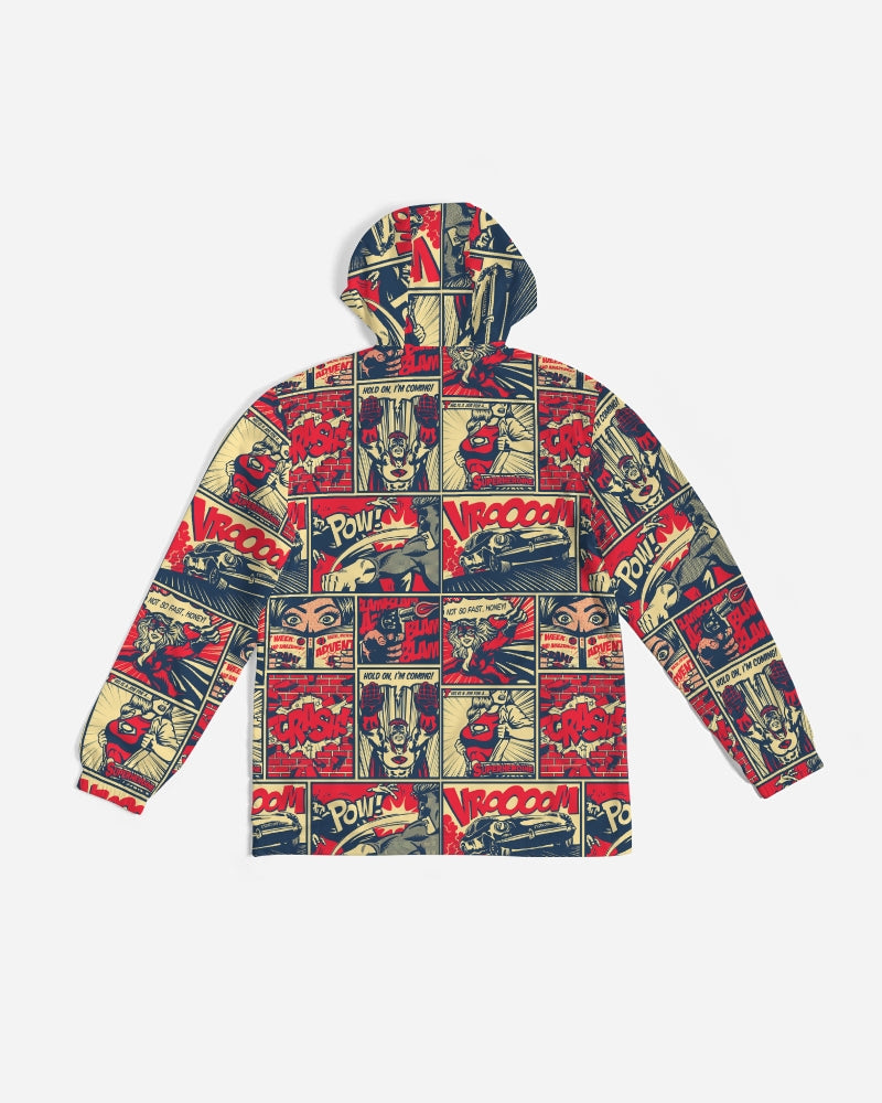Comic Art Men's Windbreaker - ShopEbonyMonique