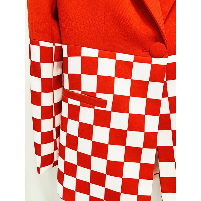 Checker Pants Blazer Suit - ShopEbonyMonique