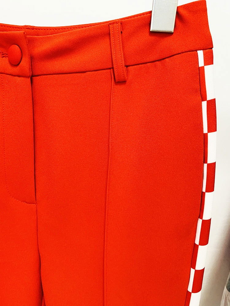 Checker Pants Blazer Suit - ShopEbonyMonique