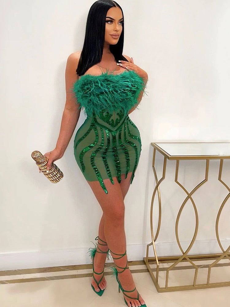 Chic Glam Sequin Dress - ShopEbonyMonique