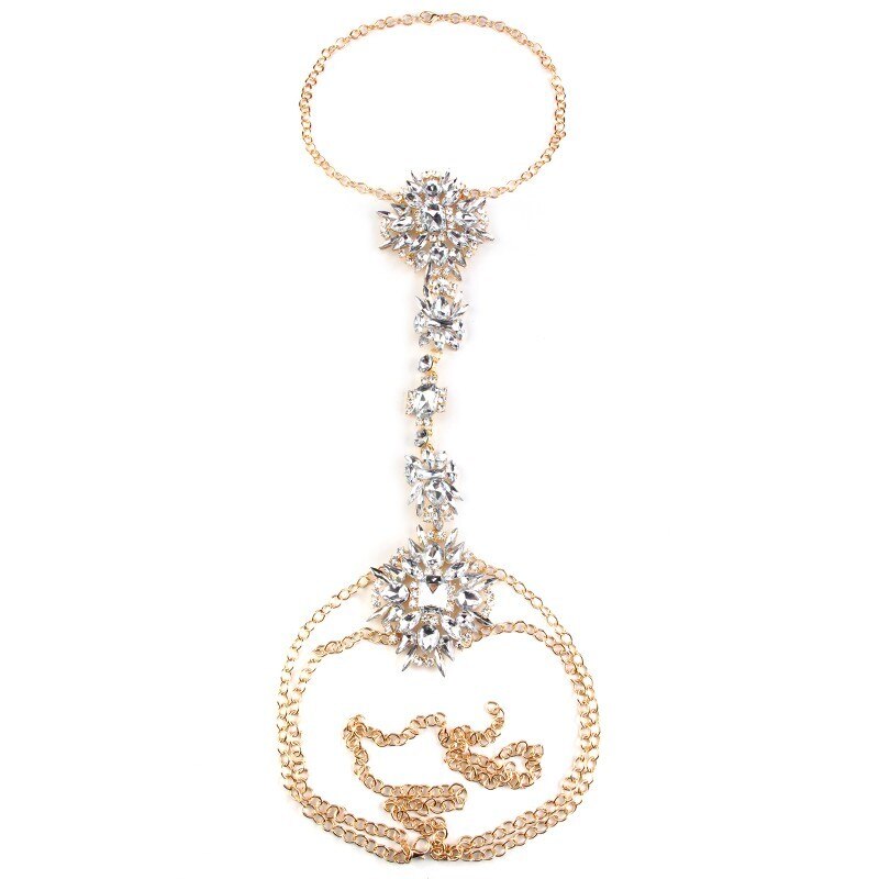 Crystal Body Chain Necklace - ShopEbonyMonique