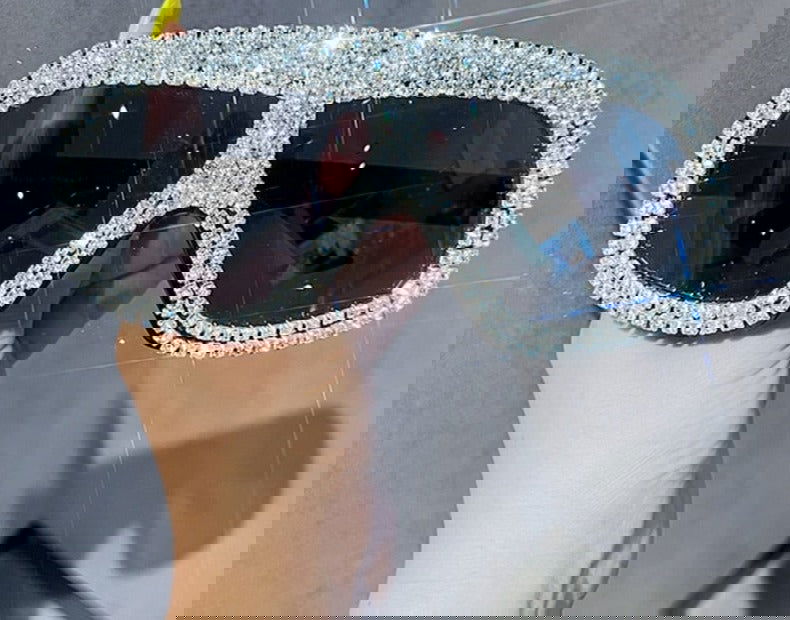 Designer Bling Y2K Sunglasses - ShopEbonyMonique
