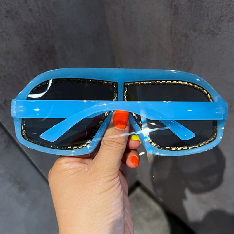 Designer Bling Y2K Sunglasses - ShopEbonyMonique