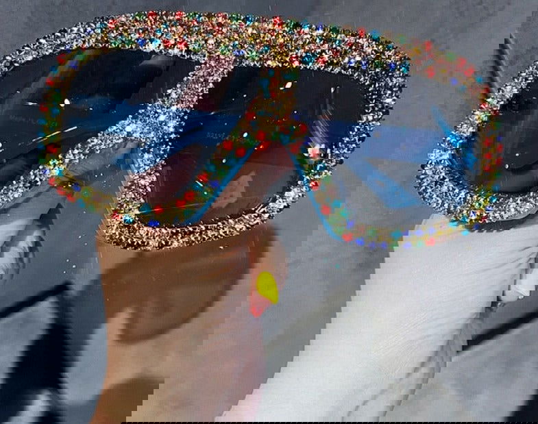Designer Bling Y2K Sunglasses - ShopEbonyMonique