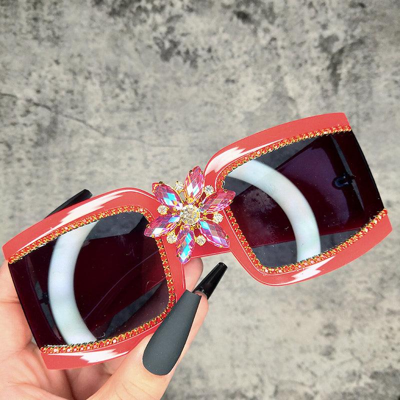 Diamond Vintage Sunglasses - ShopEbonyMonique