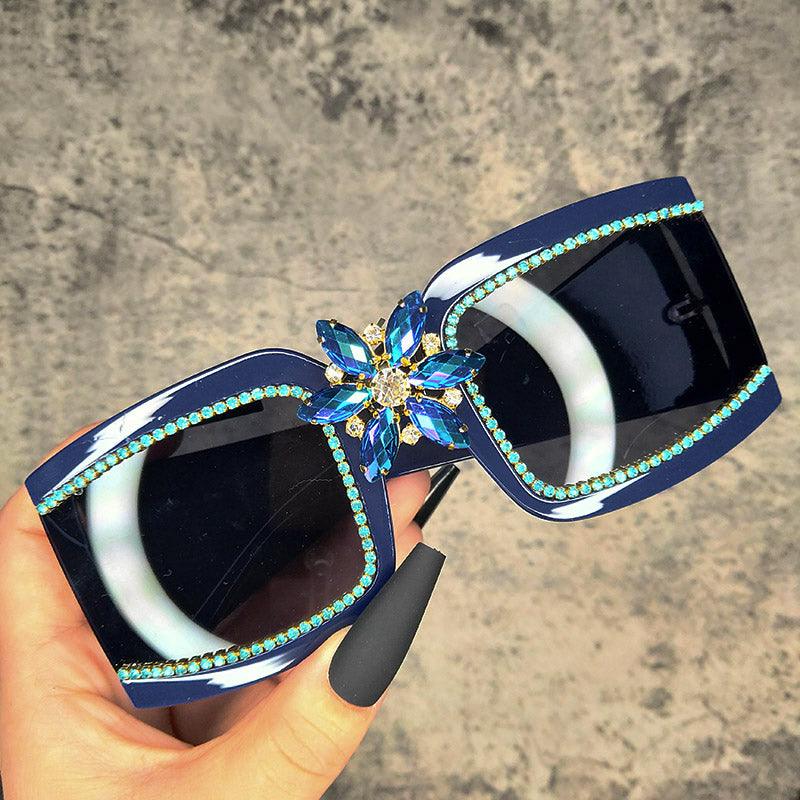 Diamond Vintage Sunglasses - ShopEbonyMonique