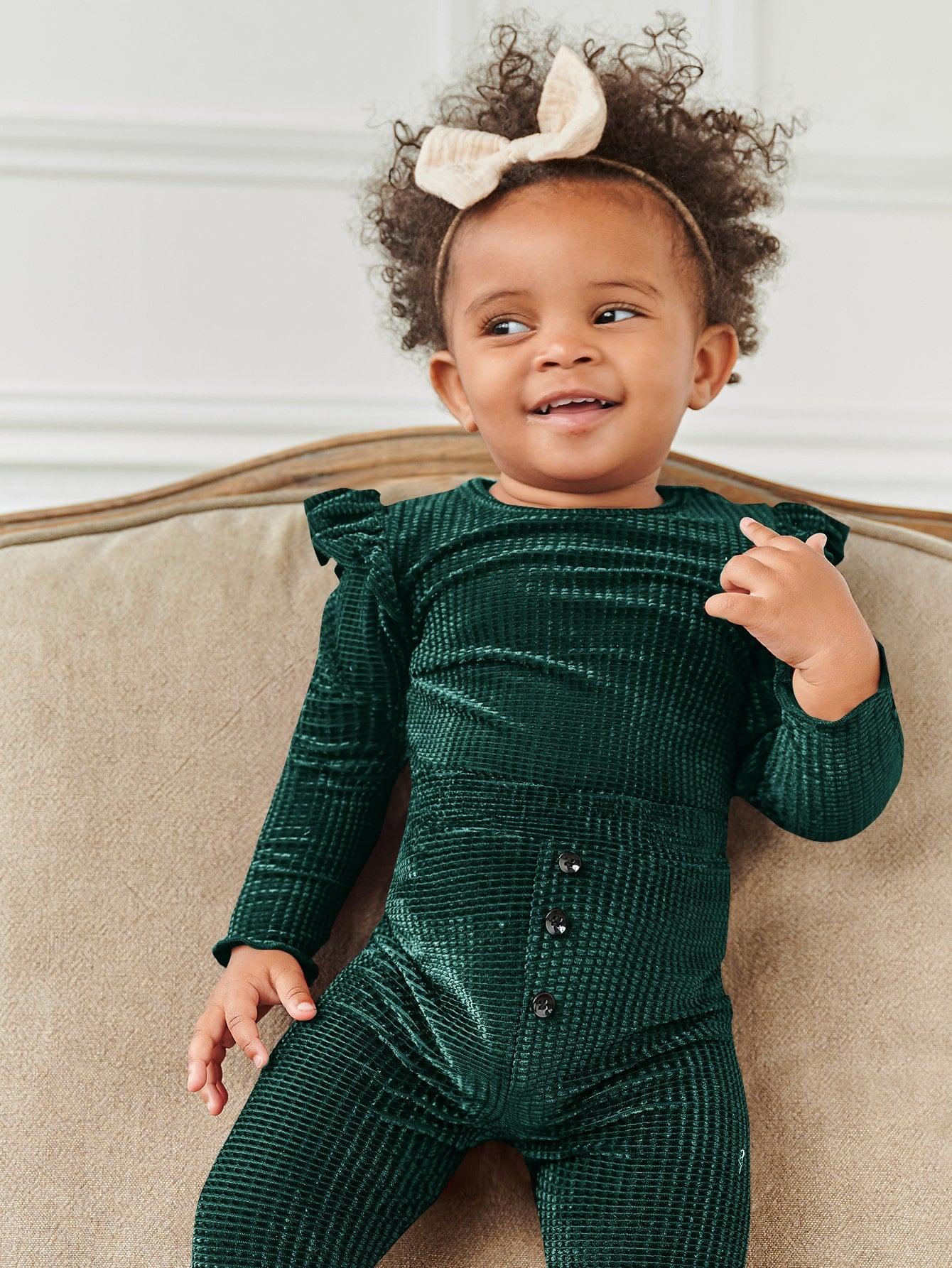 EM Baby Velvet Pants set - ShopEbonyMonique