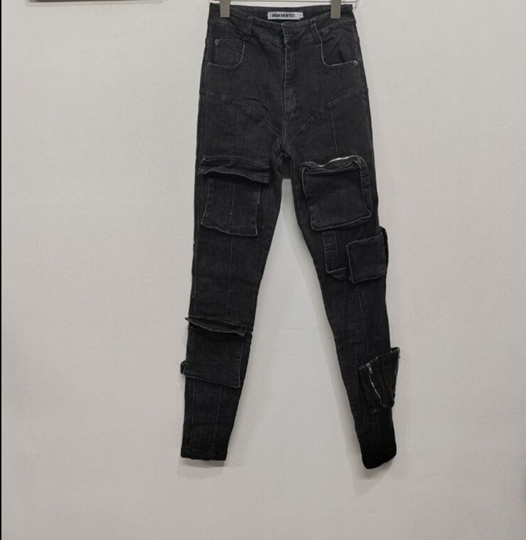 EM Leg Zip Jeans - ShopEbonyMonique