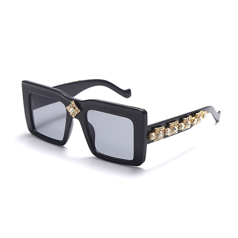 EM Luxury Rhinestone Unisex Sunglasses - ShopEbonyMonique