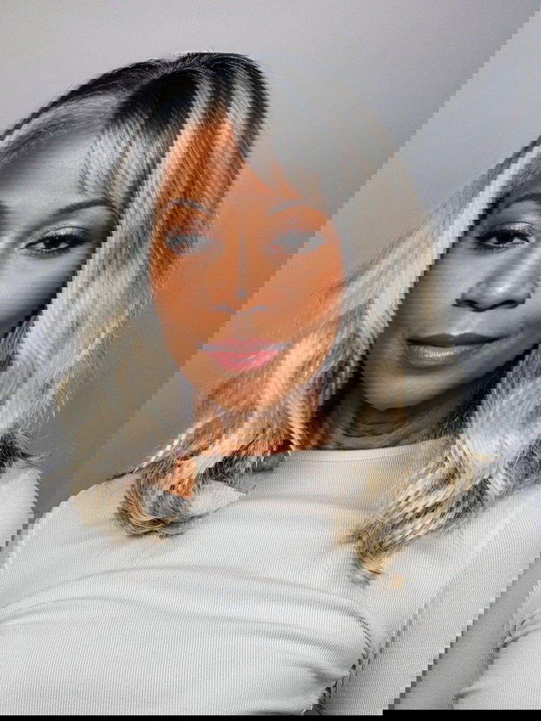 EM Short Curly Synthetic Wig With Bangs - ShopEbonyMonique