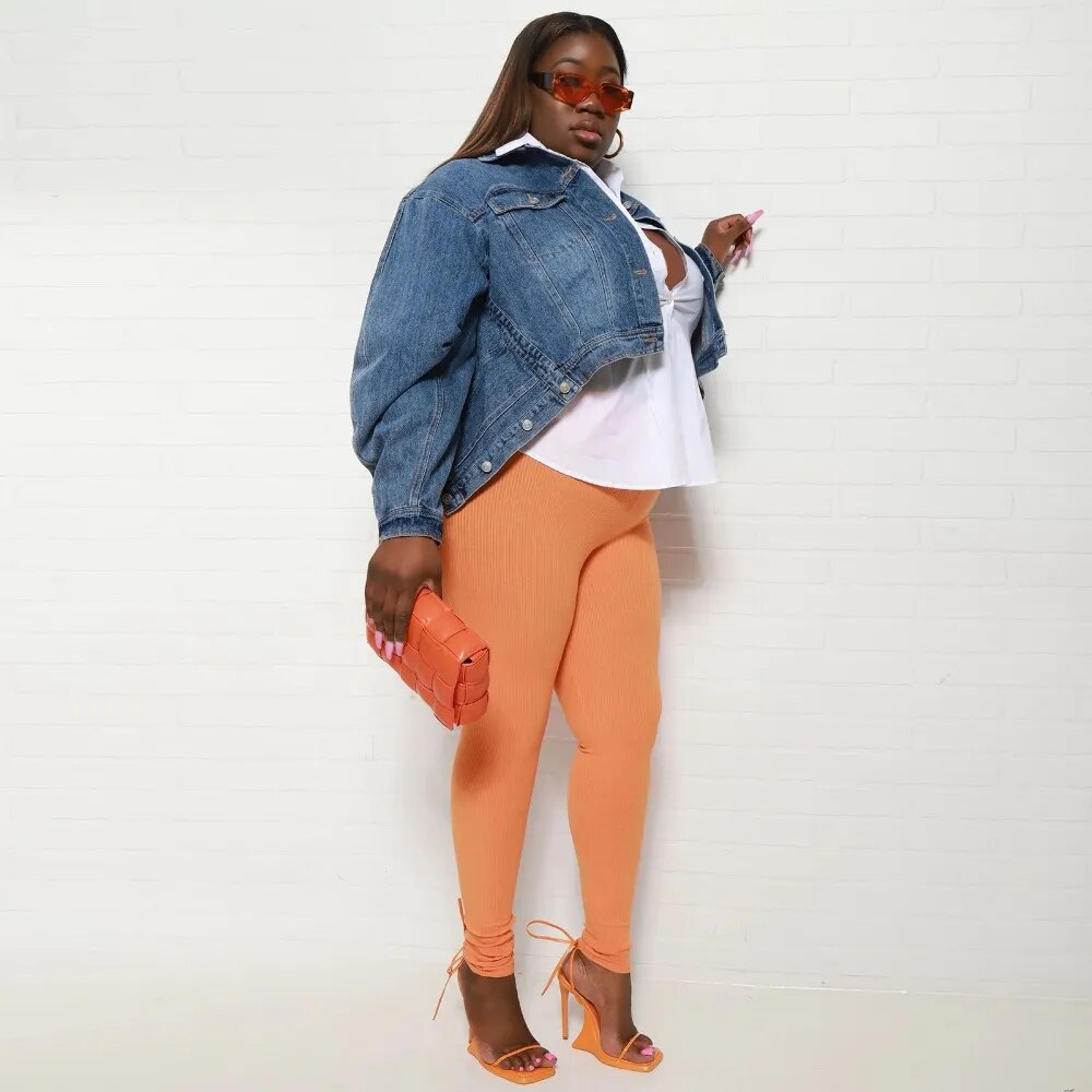 EbonyMonique Blue Vintage Denim Jacket - ShopEbonyMonique