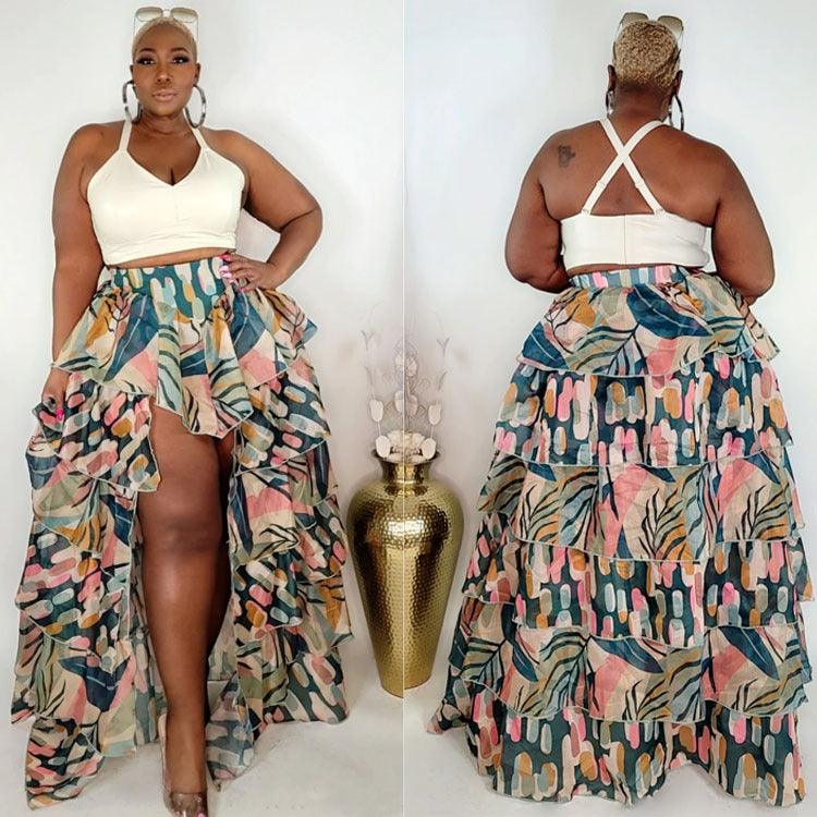 Exposed Leg Skirt - ShopEbonyMonique