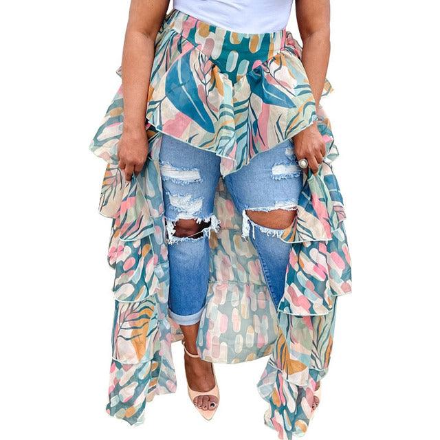 Exposed Leg Skirt - ShopEbonyMonique