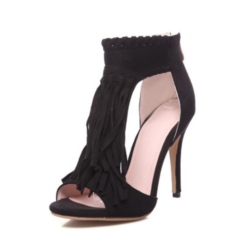 Fashion Fringe Sandals - ShopEbonyMonique