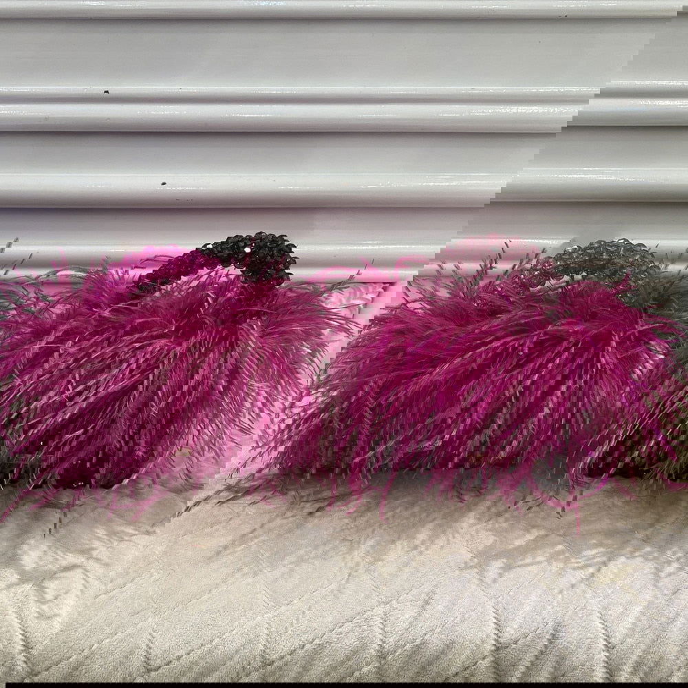 Feather Designer Tote Handbag - ShopEbonyMonique