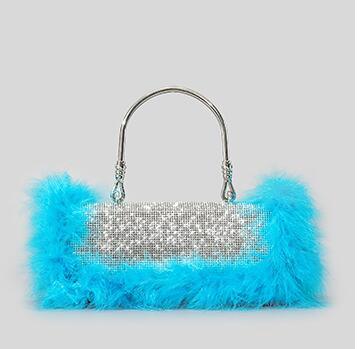 Feather Evening Clutch - ShopEbonyMonique